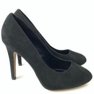 Rock republic heels size 6.5 Gwen black faux suede